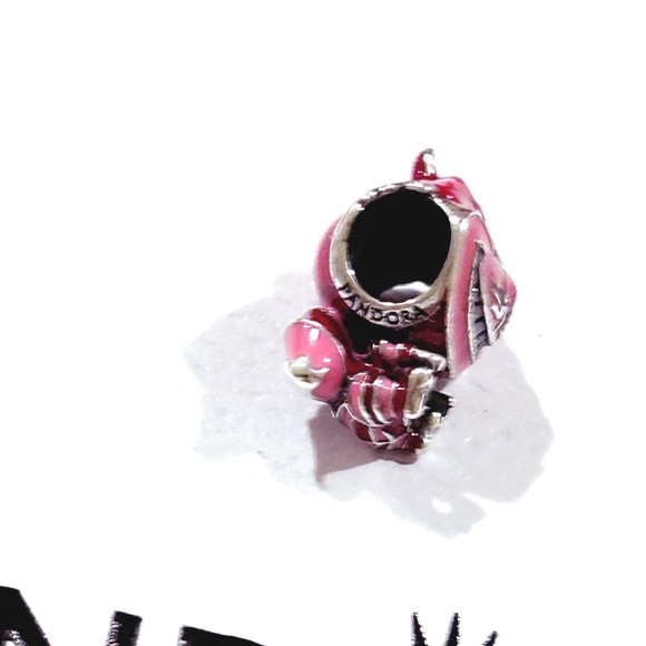 Sterling Silver Pandora Style Disney Alice in Wonderland Cheshire Cat Charm - Picture 7 of 9